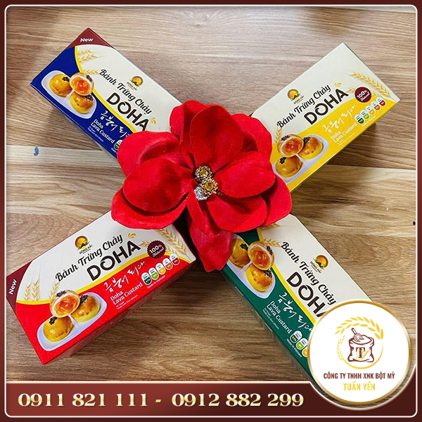 Hộp bánh trứng chảy
